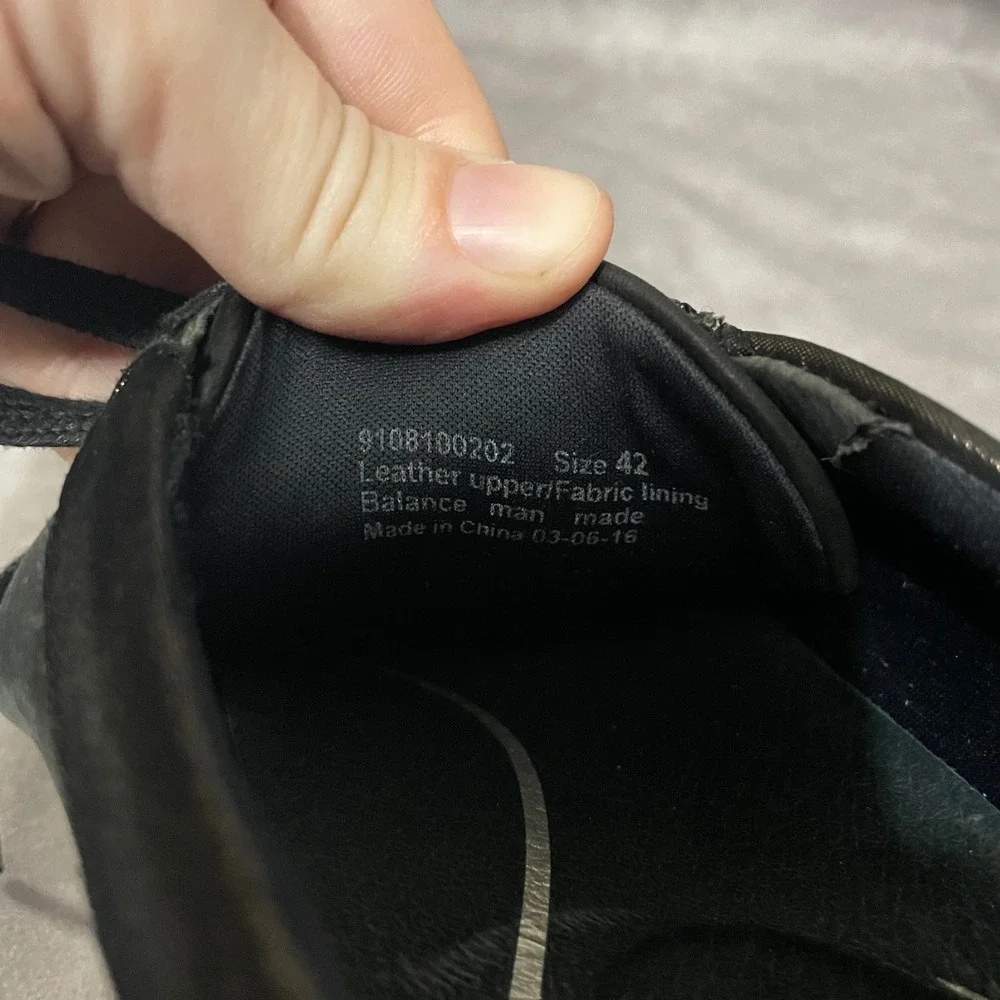 Dansko Hazel Black Leather Lace Up Comfort Shoes Womens EU 42 US 11.5 Side Zip‎